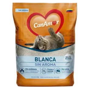 Arena para gatos sin aroma