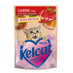 Alimento Húmedo Kelcat carne guisante zanahoria