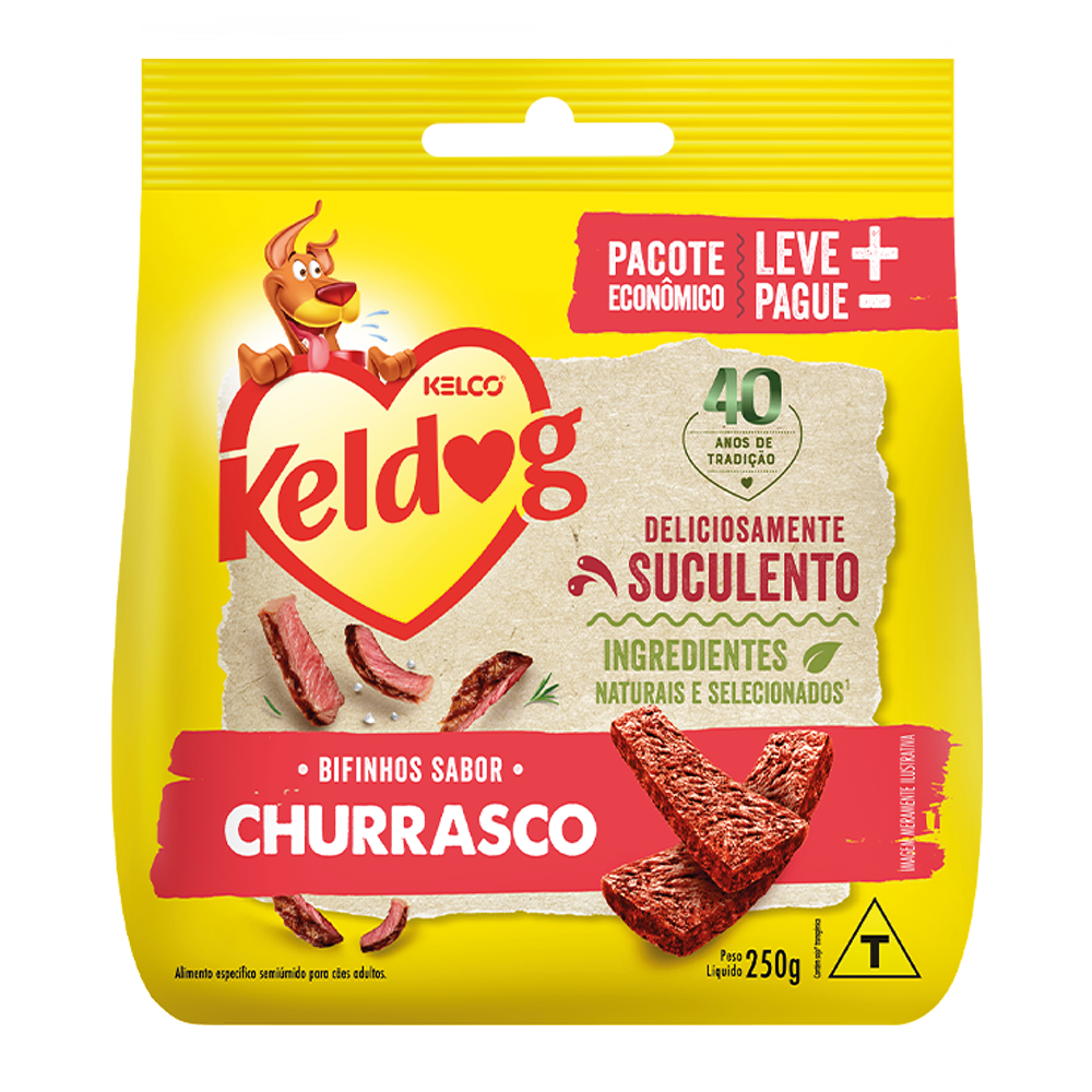 Consiente a tu perro con Keldog Filetes sabor barbacoa (250g). Premios jugosos con aroma a churrasco e ingredientes naturales. ¡Cómpralo aquí!